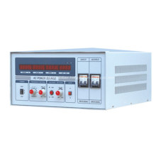 voltage and frequency stabilizer with single phase output